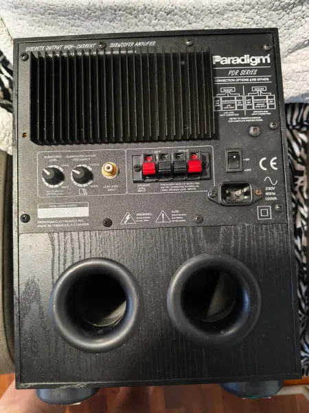 Paradigm PDR subwoofer yhteensopiva foamrengas ja kumimaali, korjaus-sarja - 3